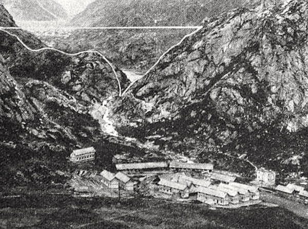 Le barrage de Barberine